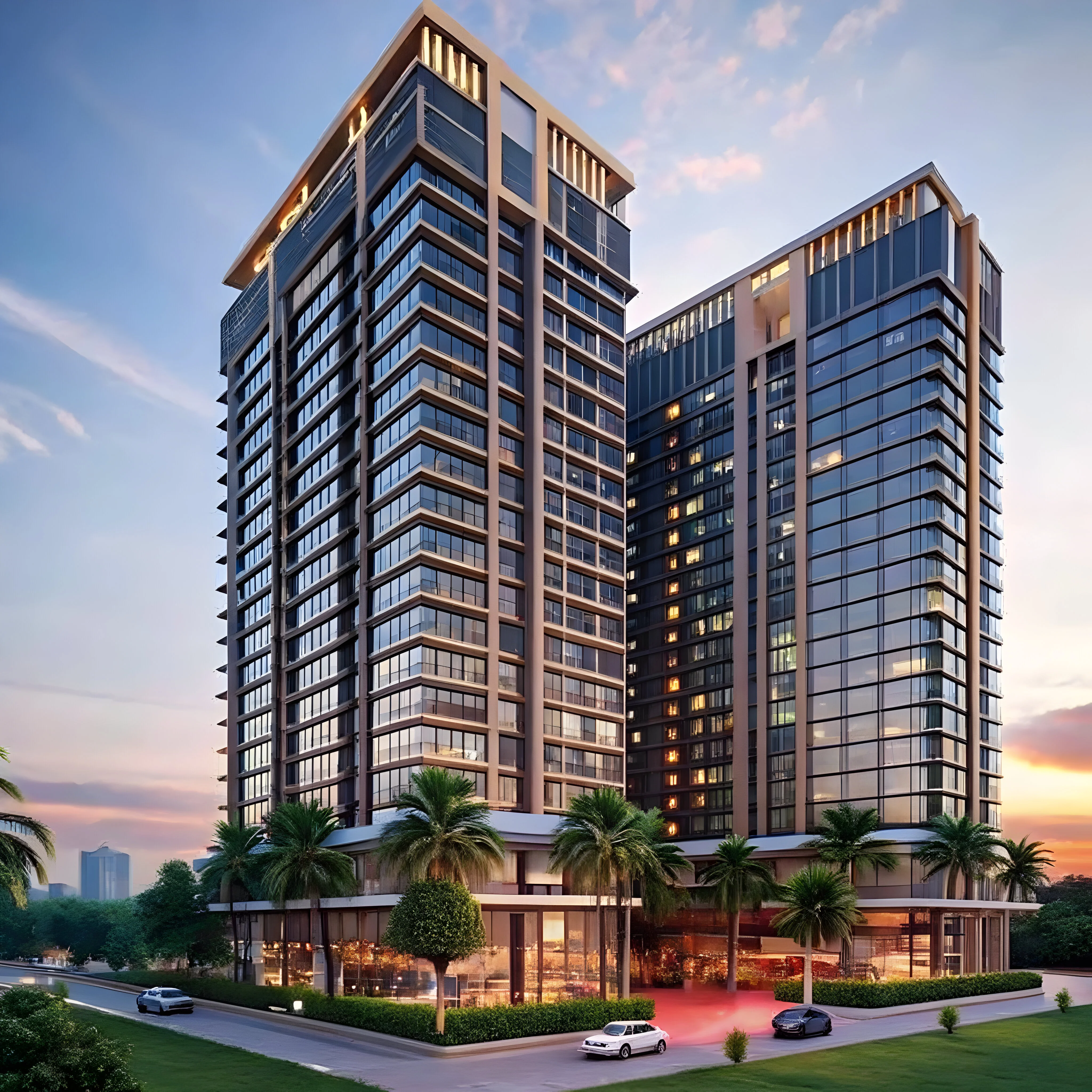 Luxury Apartment Complex