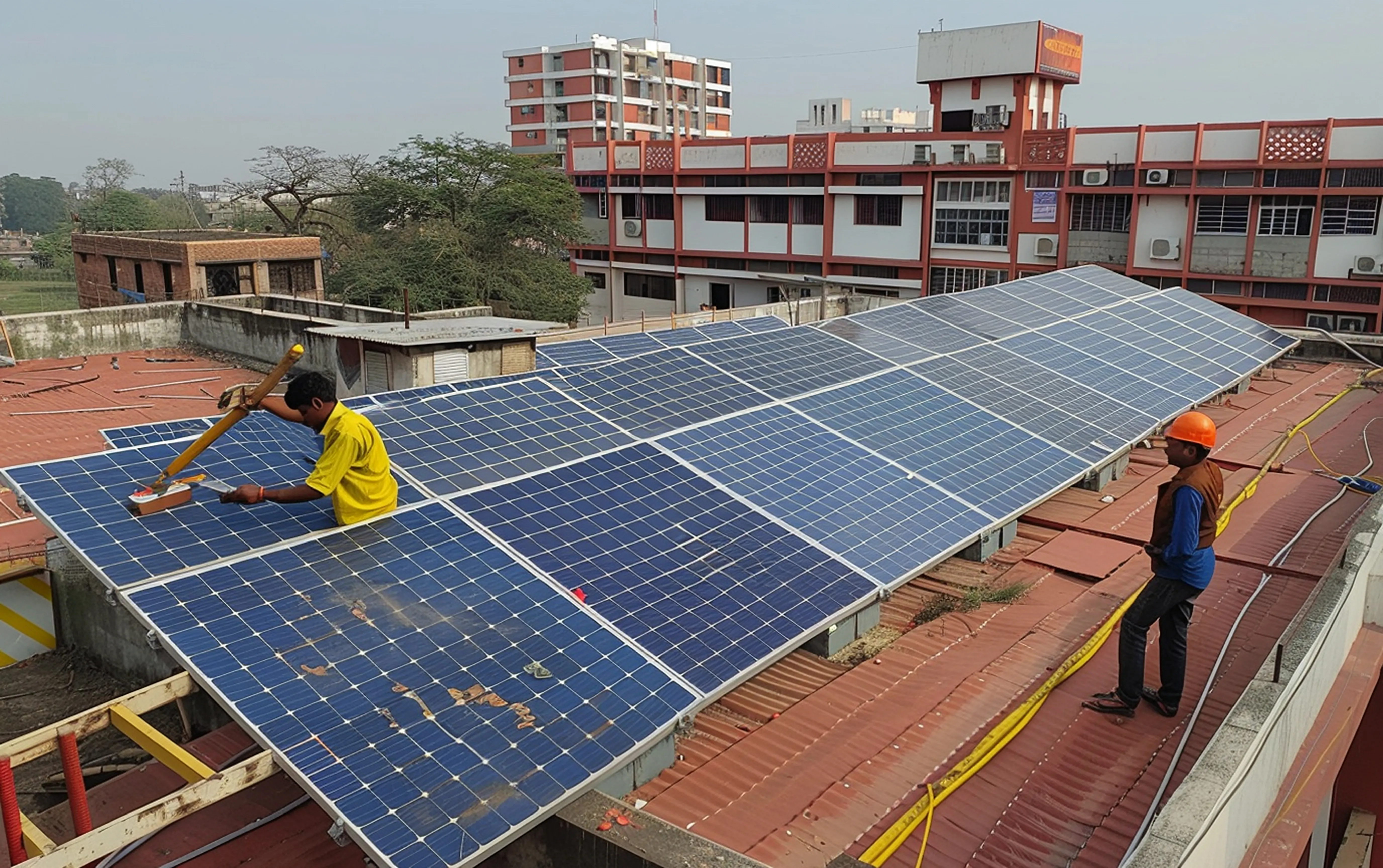 Electrical Contracting service illustration